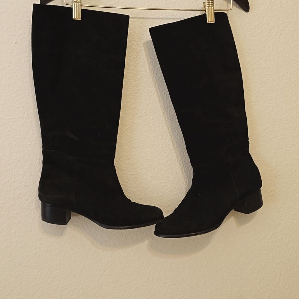 Joie Black Suede Boots 38
